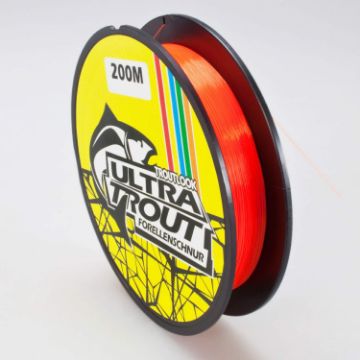 Fil de pêche Troutlook Ultratrout - jaune fluo