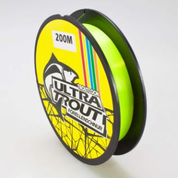 Fil de pêche Troutlook Ultratrout - jaune fluo