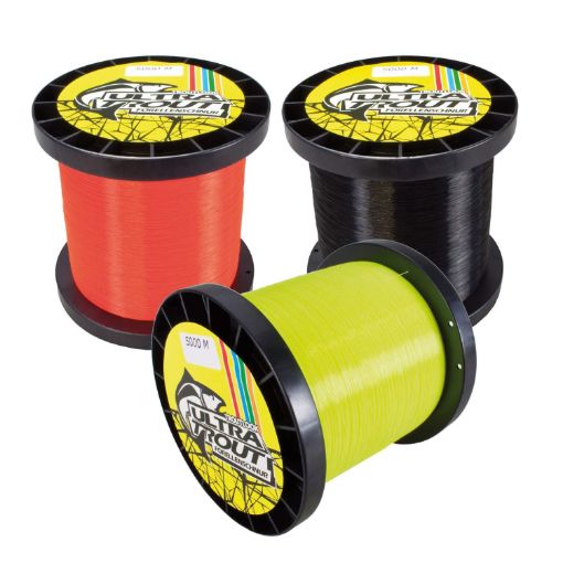 Fil de pêche Troutlook Ultratrout - jaune fluo