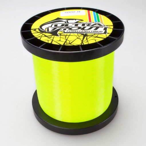 Fil de pêche Troutlook Ultratrout - jaune fluo