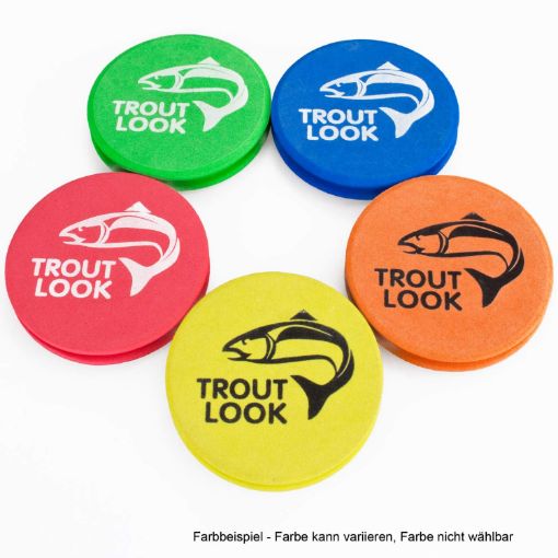 Bild von Troutlook Rouleaux en mousse pour truites (enrouleurs) pour bas de ligne et systèmes 50mm