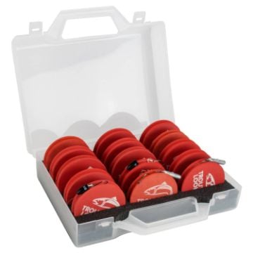 Immagine di Troutlook Smart Rig Case per 15 Avvolgilenza, Trasparente - 24 x 18 x 7,5 cm