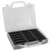 Bild von Troutlook Smart Rig Case für 17 Vorfachwickler, Transparent - 24 x 18 x 7,5 cm