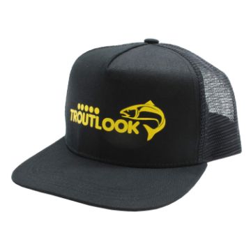 Picture of Casquette Trucker Troutlook noire/jaune