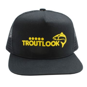 Picture of Casquette Trucker Troutlook noire/jaune