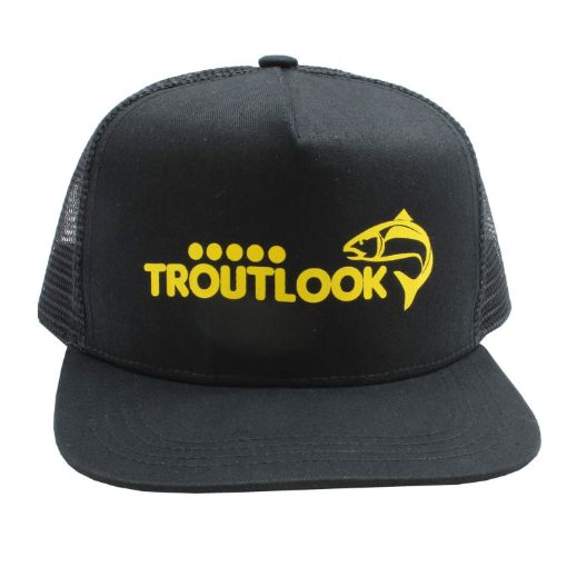 Bild von Casquette Trucker Troutlook noire/jaune