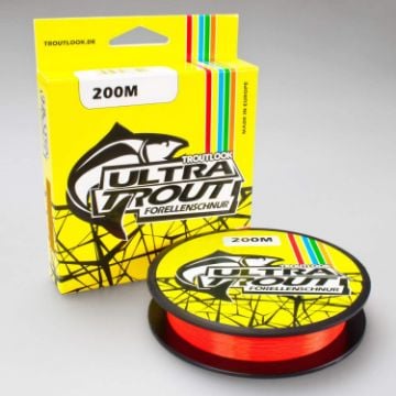 Immagine di Filo da Pesca Giallo Fluorescente Troutlook Ultratrout
