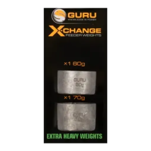 Guru Tackle - X-Change Feeder Weights -ExHeavy Spare Weight
