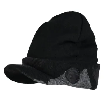 Guru Tackle - Black Peak Beanie