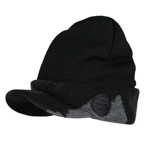 Guru Tackle - Black Peak Beanie