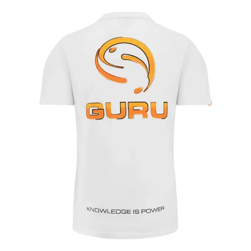 Guru Tackle Semi Logo Tee White