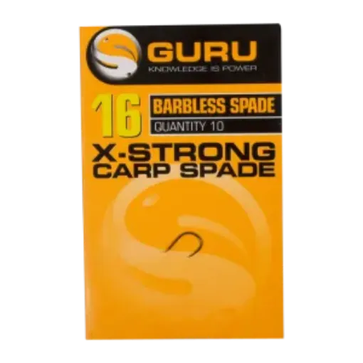 Guru Tackle - Xtra Strong Carp Spade Hook Size 20**