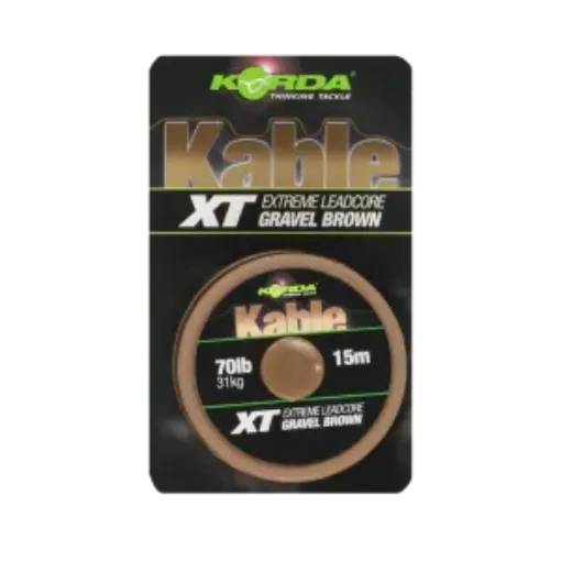 Korda - Kable XT Extreme Leadcore 70lb 15m Green