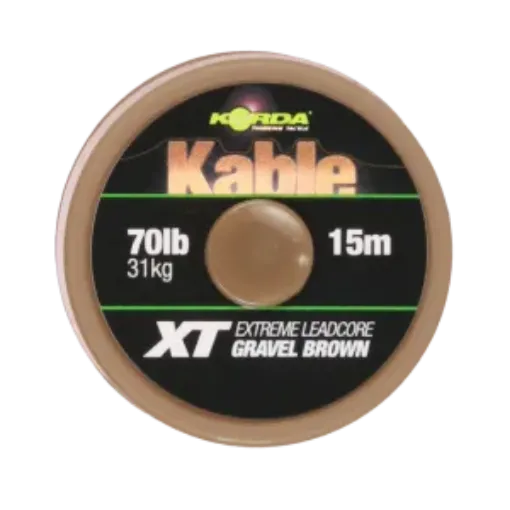 Korda - Kable XT Extreme Leadcore 70lb 15m Green