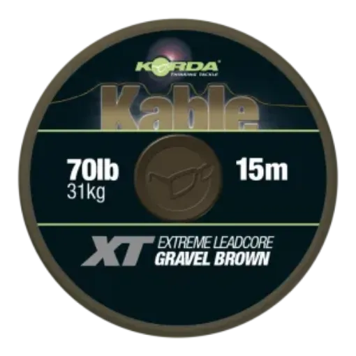 Korda - Kable XT Extreme Leadcore 70lb 15m Green