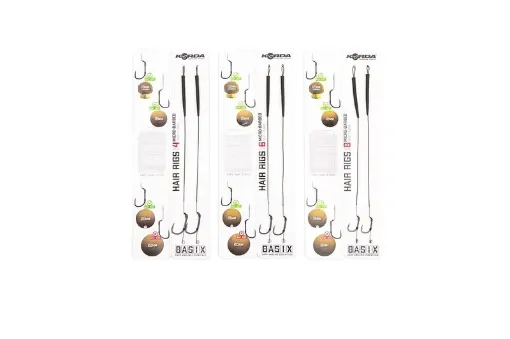 Korda Basix Hair Rigs Wide Gape