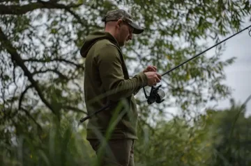 Korda Kore Zip Pro Hoodie Olive