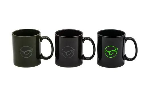 Korda Mug Glasses Logo