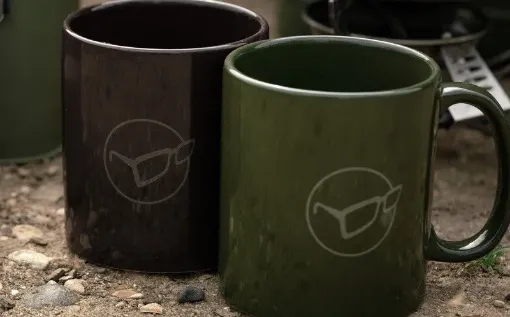 Korda Mug Glasses Logo