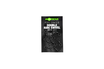 Korda - PTFE Double Ring Swivel Size 11 (8pcs)