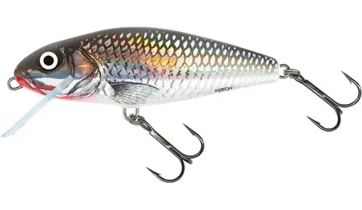 SALMO PERCH 12CM Holo Grey Shiner