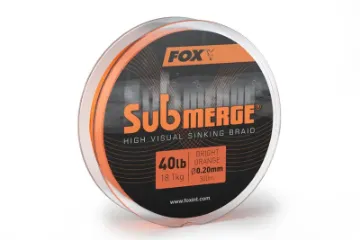 Fox Submerge Bright Orange Sinking Braid