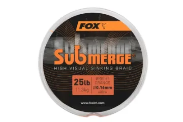 Fox Submerge Bright Orange Sinking Braid
