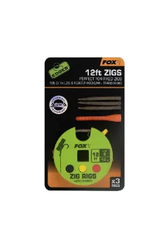 Fox EDGES™ Zig Rigs - 12ft (3.7m)