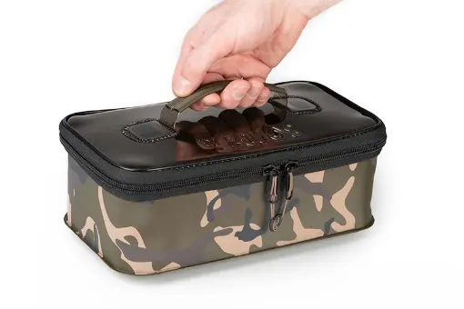 Fox Aquos Camo Rig Box and Tackle Bag