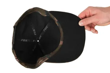 Fox Camo Flat Peak Snapback Cap