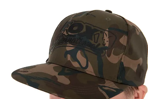 Fox Camo Flat Peak Snapback Cap