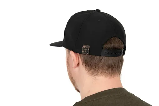 Fox Black/Camo Flat Peak Snapback Cap