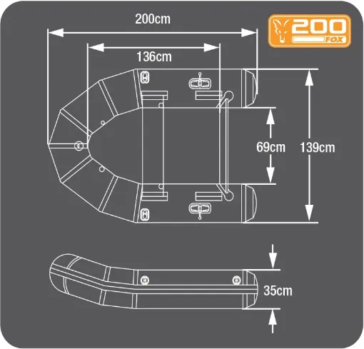 Fox 200 Inflatable Boat