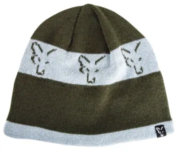 Fox Green & Silver Beanie