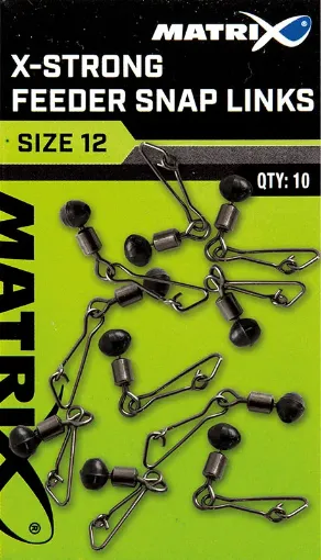 Matrix X-Strong Feeder Bead Snap Links