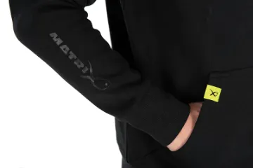 Matrix 1/4 Zip Sweat Black/Lime (Black Edition)