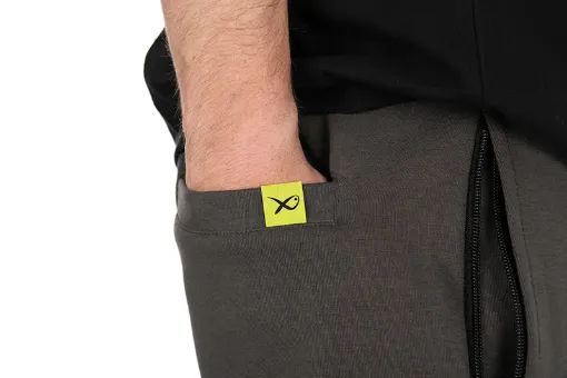 Matrix Jogger Shorts Grey/Lime (Black Edition)