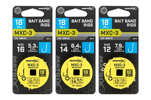 Matrix MXC-3 18” Bait Band Rigs