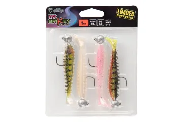 Fox Rage Ultra UV Spikey Shad Loaded Lure Pack