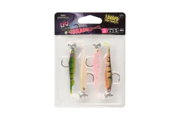 Fox Rage Ultra UV Slick Shad Loaded Lure Pack