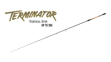 Terminator Vertical Spin rod up to 30g