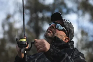 Strike King S11 Optics Clinch Silver Sunglasses