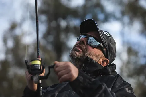 Strike King S11 Optics Clinch Silver Sunglasses