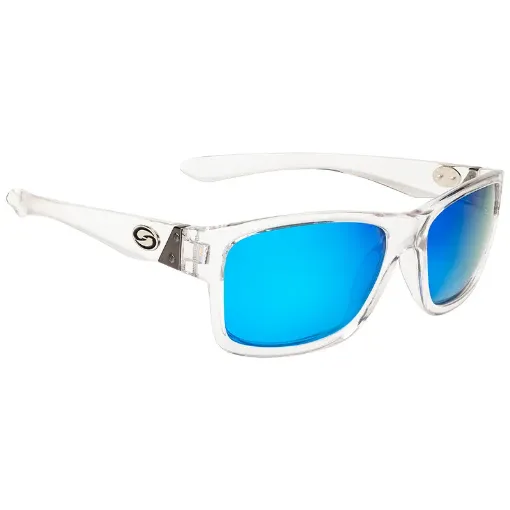 Strike King SK Plus Platte Shiny Crystal Clear Sunglasses