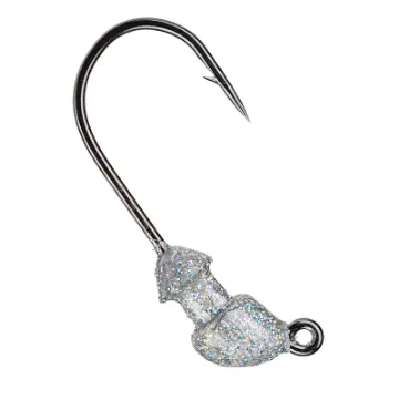 Strike King Strike King Squadron And Baby Squadron Swimbait Jig Heads (Baby) Silver Bling