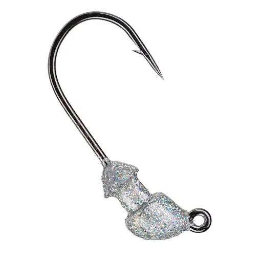 Strike King Strike King Squadron And Baby Squadron Swimbait Jig Heads (Baby) Silver Bling