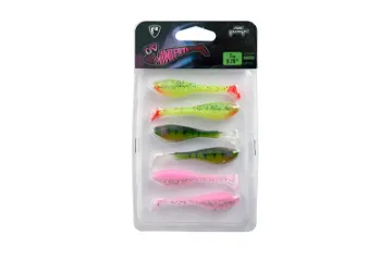 Fox Rage Ultra UV Mixed Colour Lure Packs Rage UV Mini fry 7cm x 6pcs