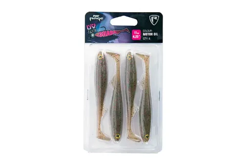 Fox Rage Slick Shad Ultra UV 11cm  / 4.25" - 4pcs