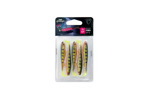 Fox Rage Slick Shad Ultra UV 7cm  / 2.75" - 5pcs