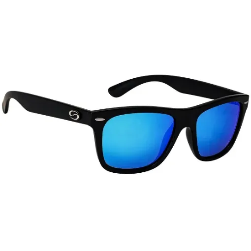 Strike King SK Plus Cash Matte Black Frame Multi Layer White Blue Mirror Grey Base Lens